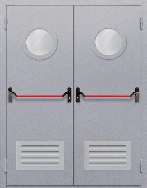 Противопожарная дверь без порога